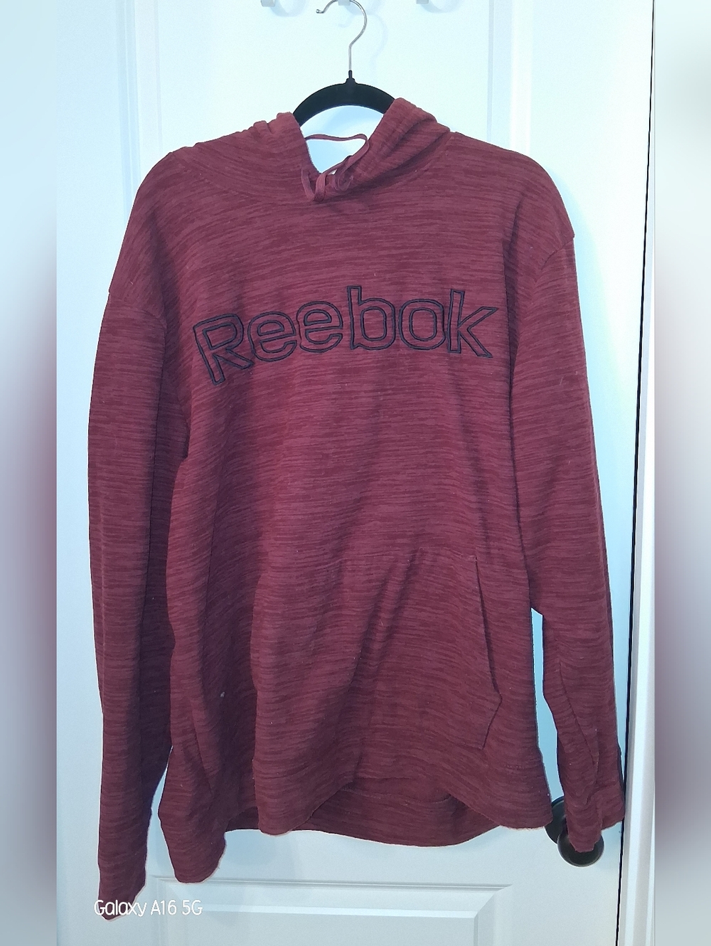 Reebok Men's Pullover Hoodie in Rust 2XL